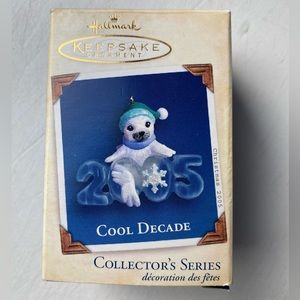 🎄Hallmark • Keepsake Cool Decade Christmas Ornamet